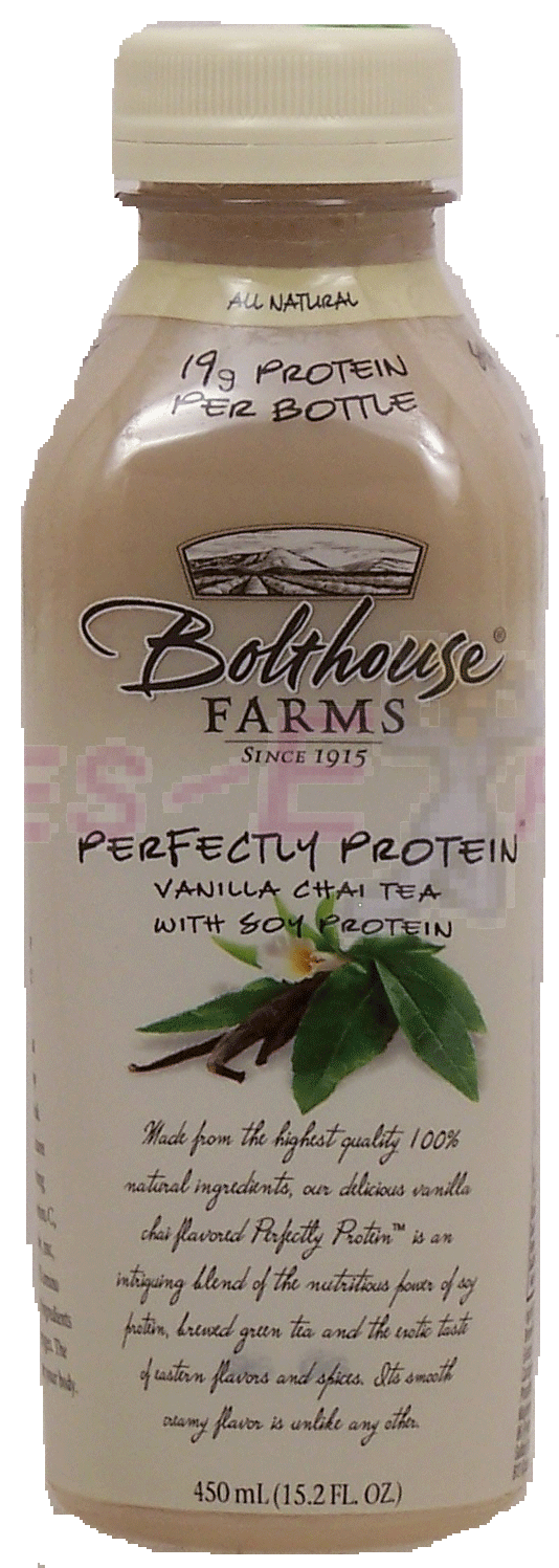 Bolthouse Farms Perfectly Protein vanilla chai tea with soy protein Full-Size Picture